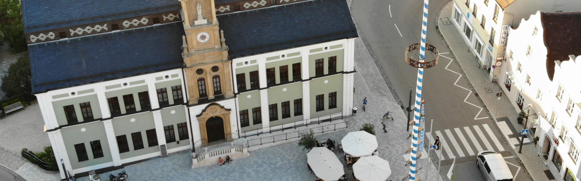 karmacon – Slider Rathausplatz von oben