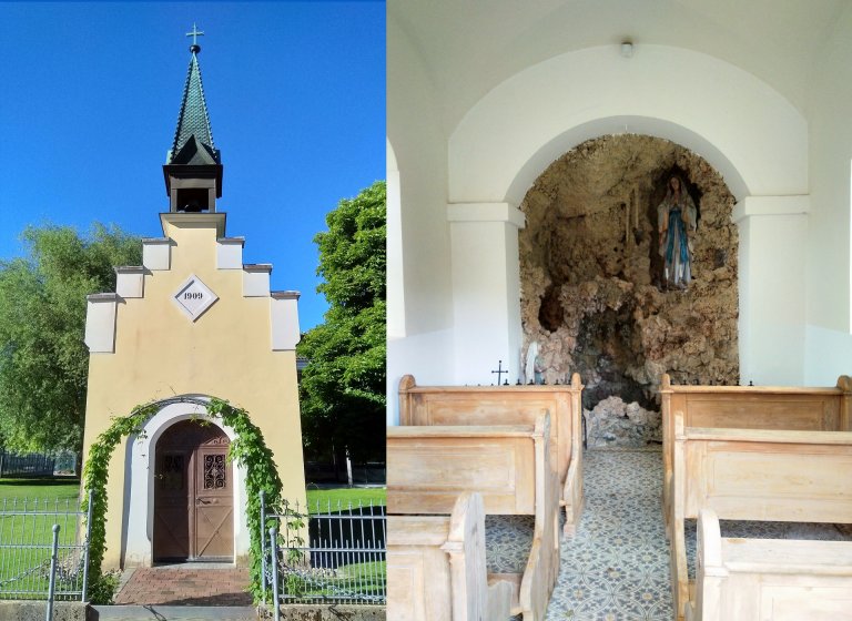 Grossansicht in neuem Fenster: Hüll:  Kapelle der Gesellschaft für Hopfenforschung