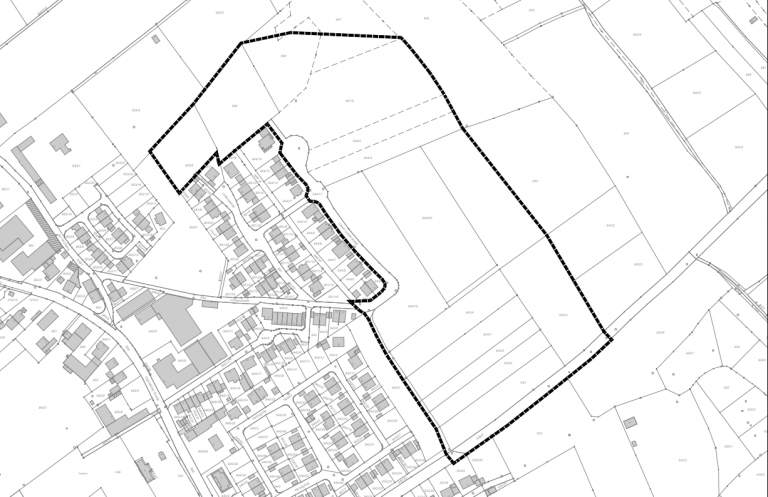 Lageplan Geltungsbereich BP Nr. 136